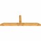 Ekena Millwork Portland Rough Sawn Timber Gable Bracket, Western Red Cedar, 108"W x 36"H x 6"D x 6"F, 8/12 Pitch GBW108X36X0606POR00RWR - alternate 4